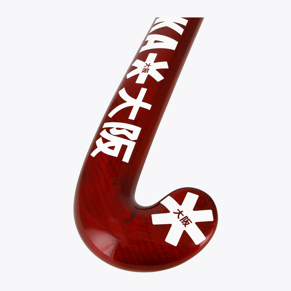 Field Hockey Stick Low Bow Advanced 70 #PompeianRed