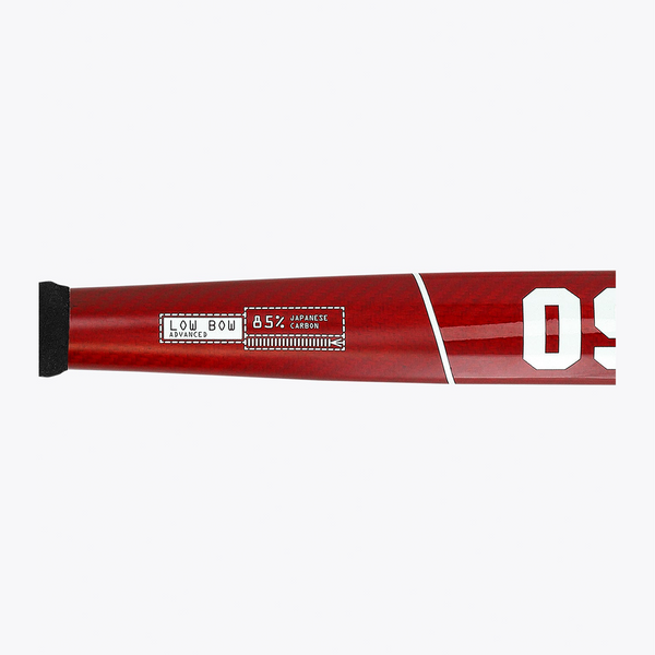 Field Hockey Stick Low Bow Advanced 85 #PompeianRed