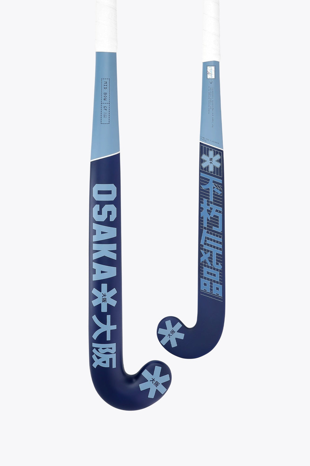 Osaka Field Hockey Stick Mid Bow GF | Navy Peony