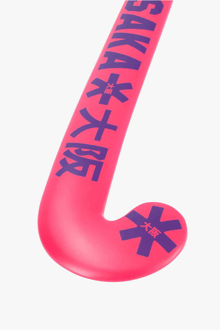Osaka Indoor Hockey Stick Mid Bow WD | Hot Pink