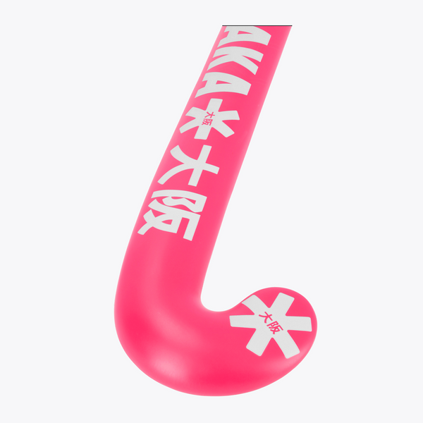 Field Hockey Stick Low Bow Advanced 25 #HotPink