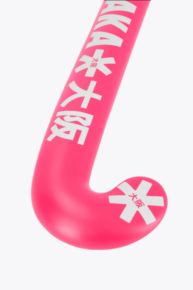Osaka Field Hockey Stick Low Bow Advanced 25 | Hot Pink