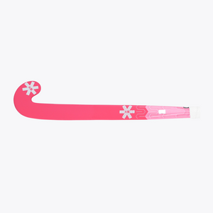 Field Hockey Stick Low Bow Advanced 25 #HotPink