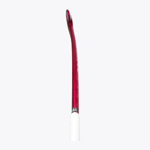 Hot pink field hockey stick shaft with printed graphics and white grip end #HotPink | Osaka World