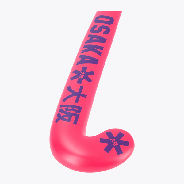Osaka World Field Hockey Stick Mid Bow WD #HotPink