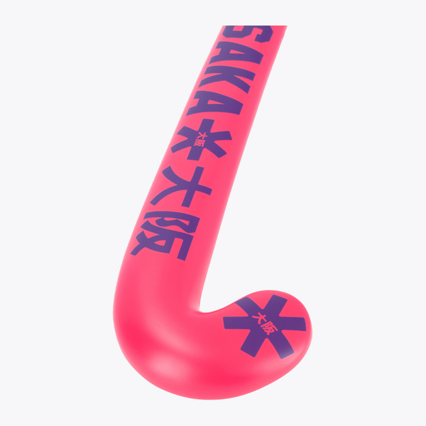 Osaka World Field Hockey Stick Mid Bow WG #HotPink
