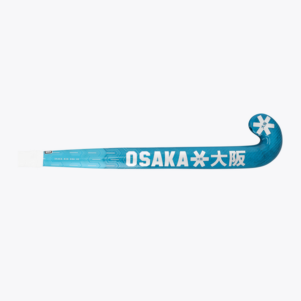 Field Hockey Stick Mid Bow 85 #BlueTopaz