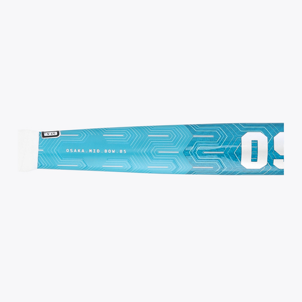 Field Hockey Stick Mid Bow 85 #BlueTopaz