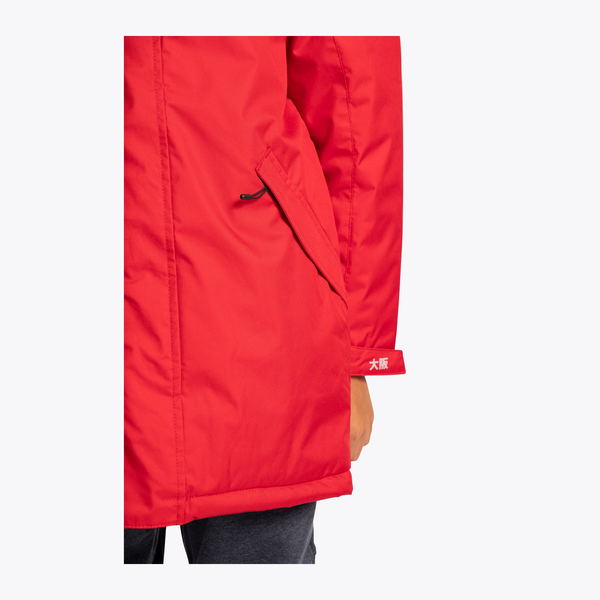 Osaka Kids Stadium Jacket #Red
