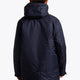 Boy wearing the Osaka Kids Stadium Jacket in Navy. Back view