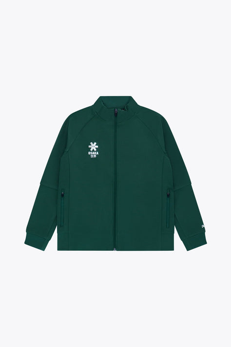 Osaka Kids Track Top | Dark Green
