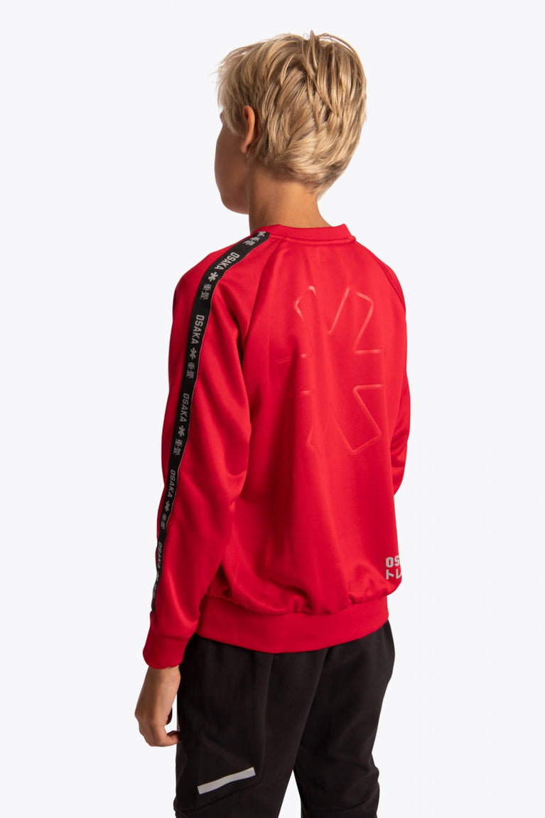 Osaka Kids Training Sweater | Red
