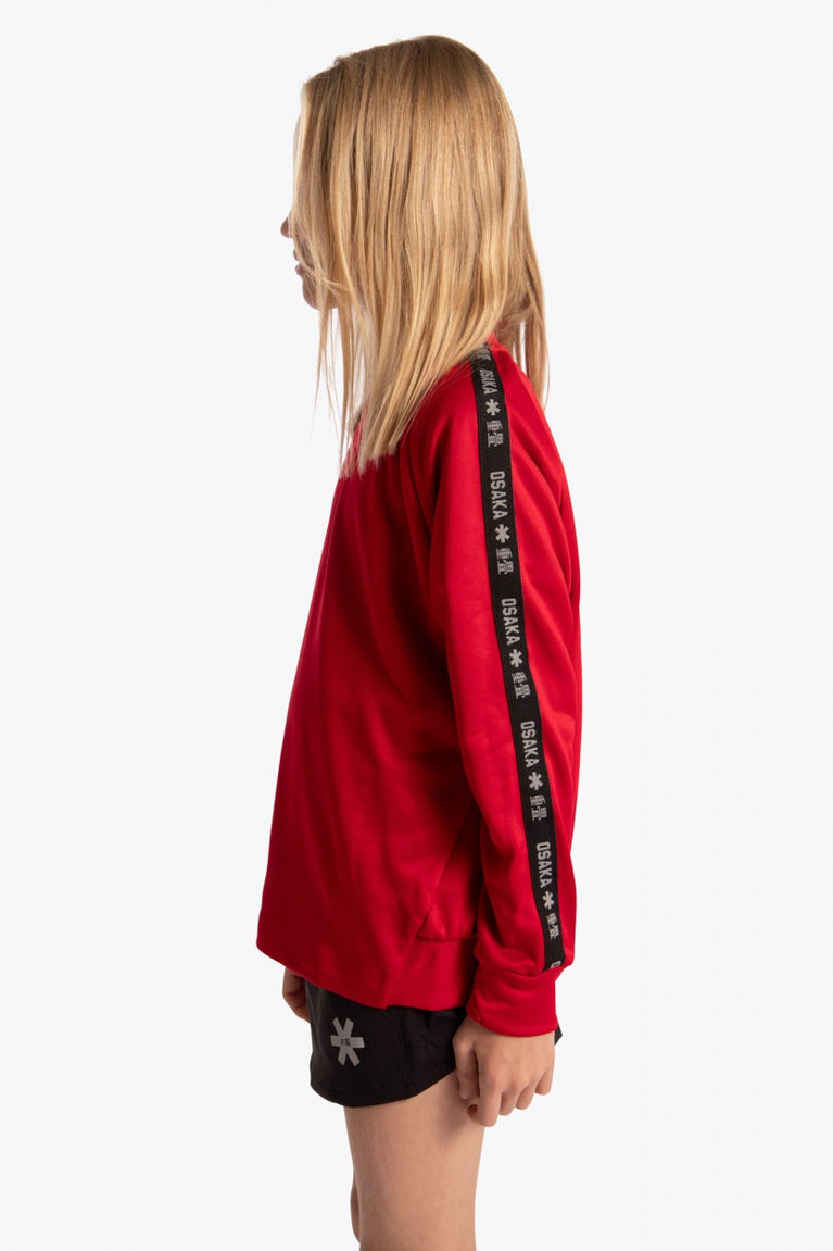 Osaka Kids Training Sweater | Red