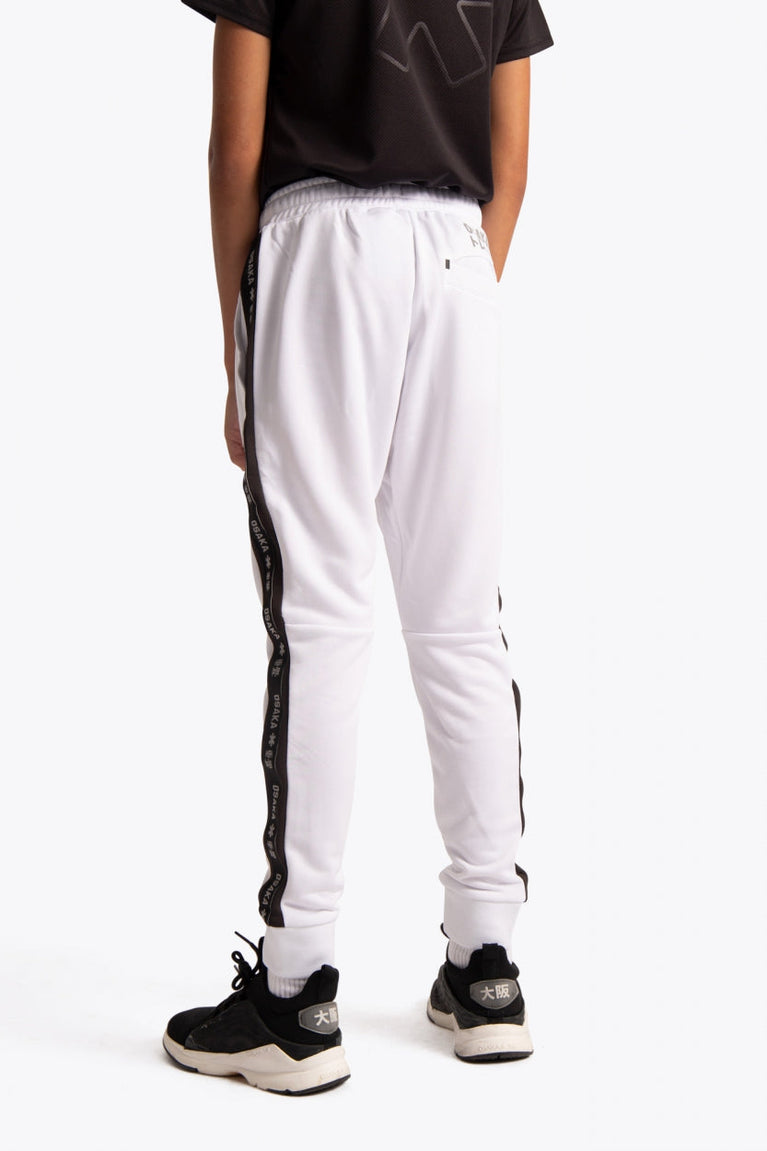 Osaka Kids Training Sweatpants | White