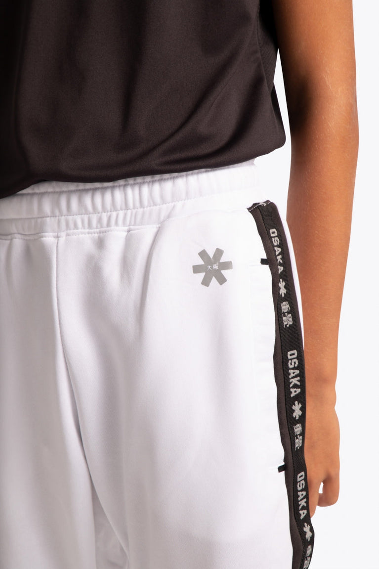 Osaka Kids Training Sweatpants | White
