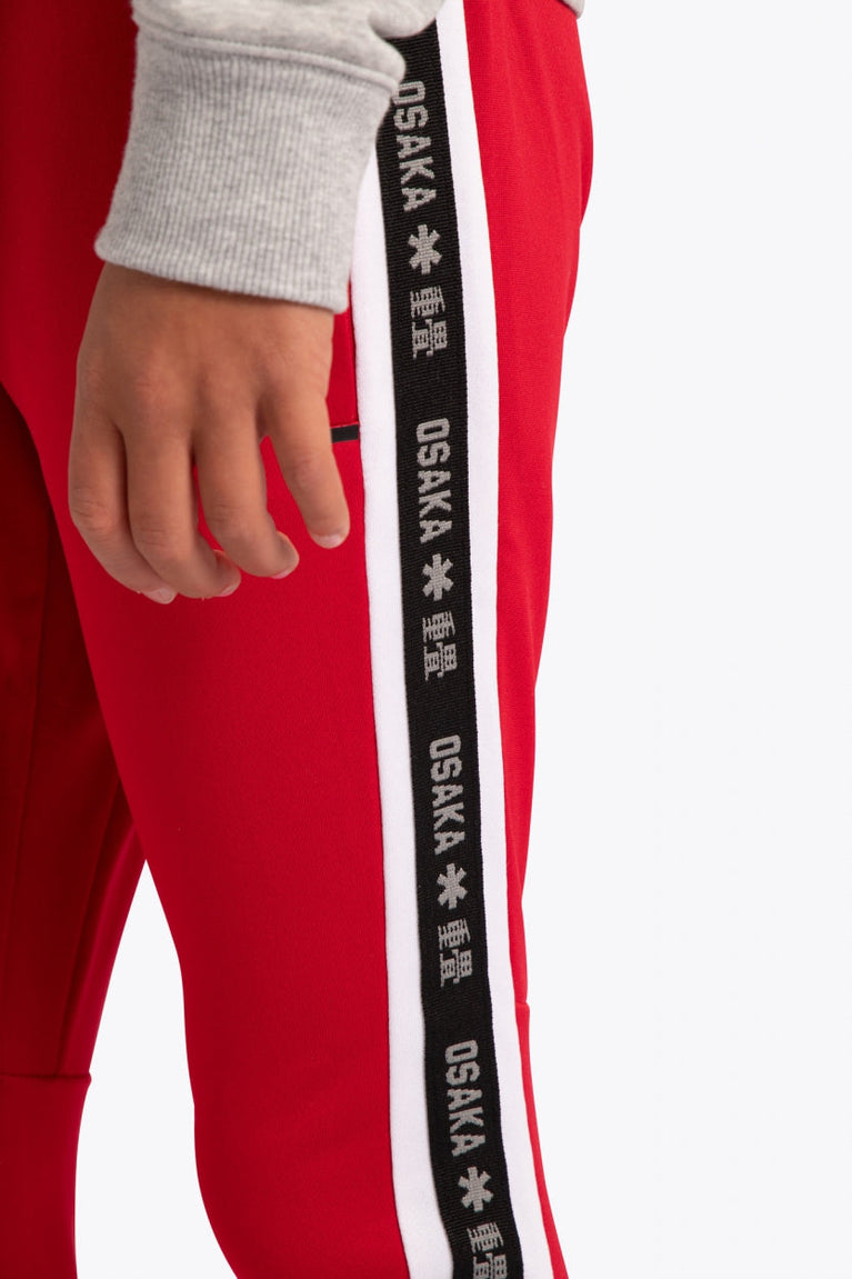 Osaka Kids Training Sweatpants | Red
