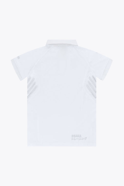 Osaka Kids Polo Jersey | White