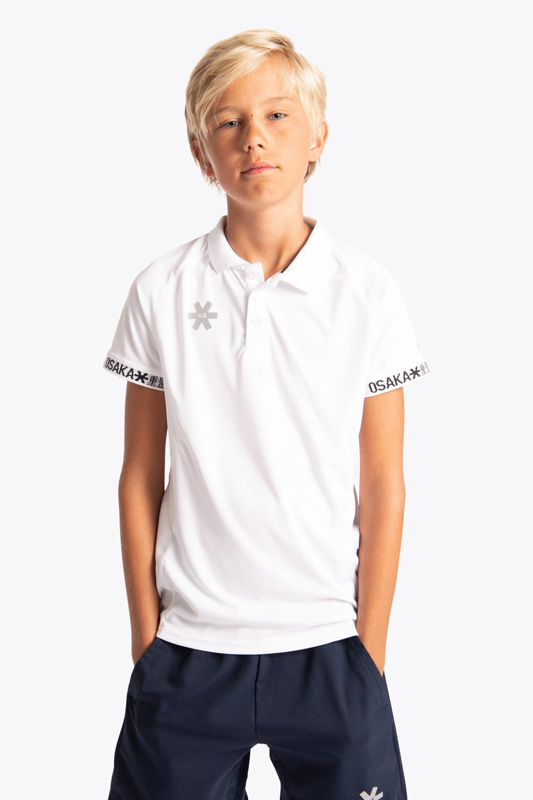 Osaka Kids Polo Jersey | White