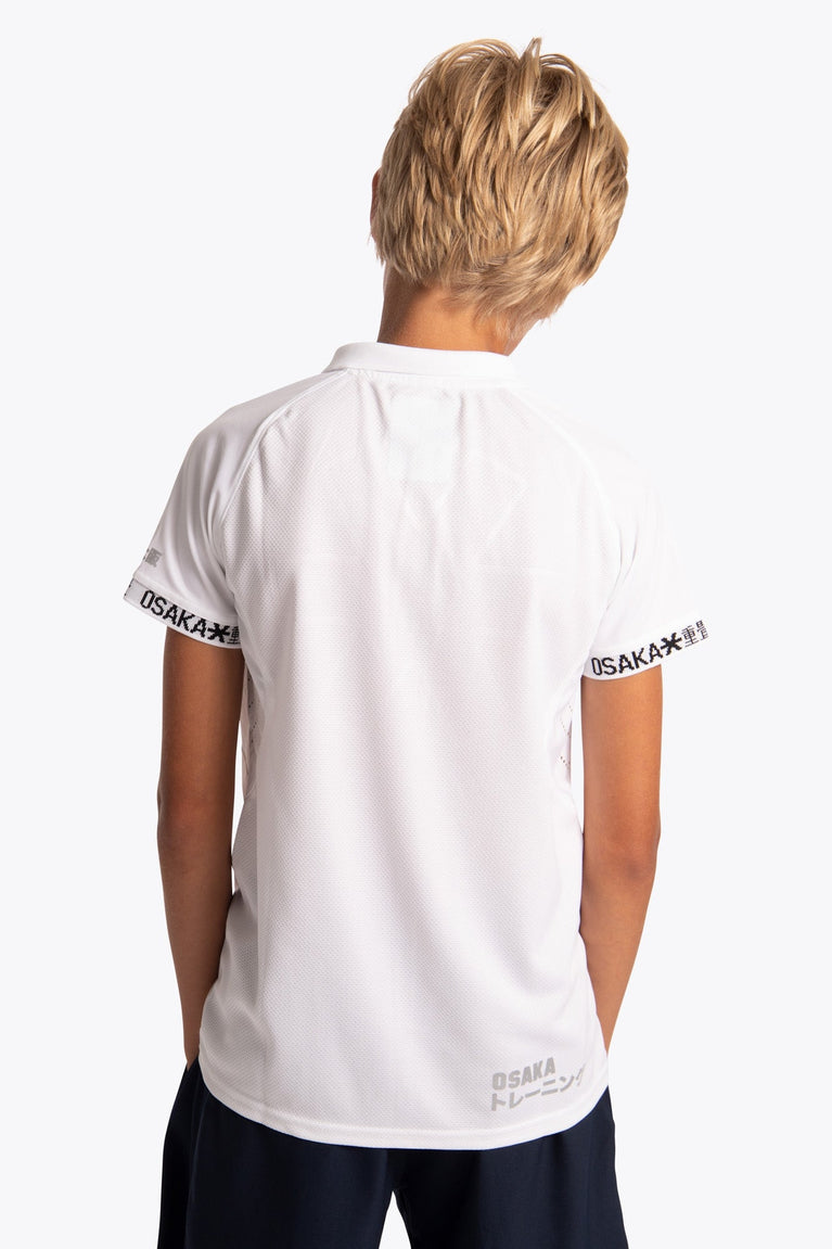 Osaka Kids Polo Jersey | White