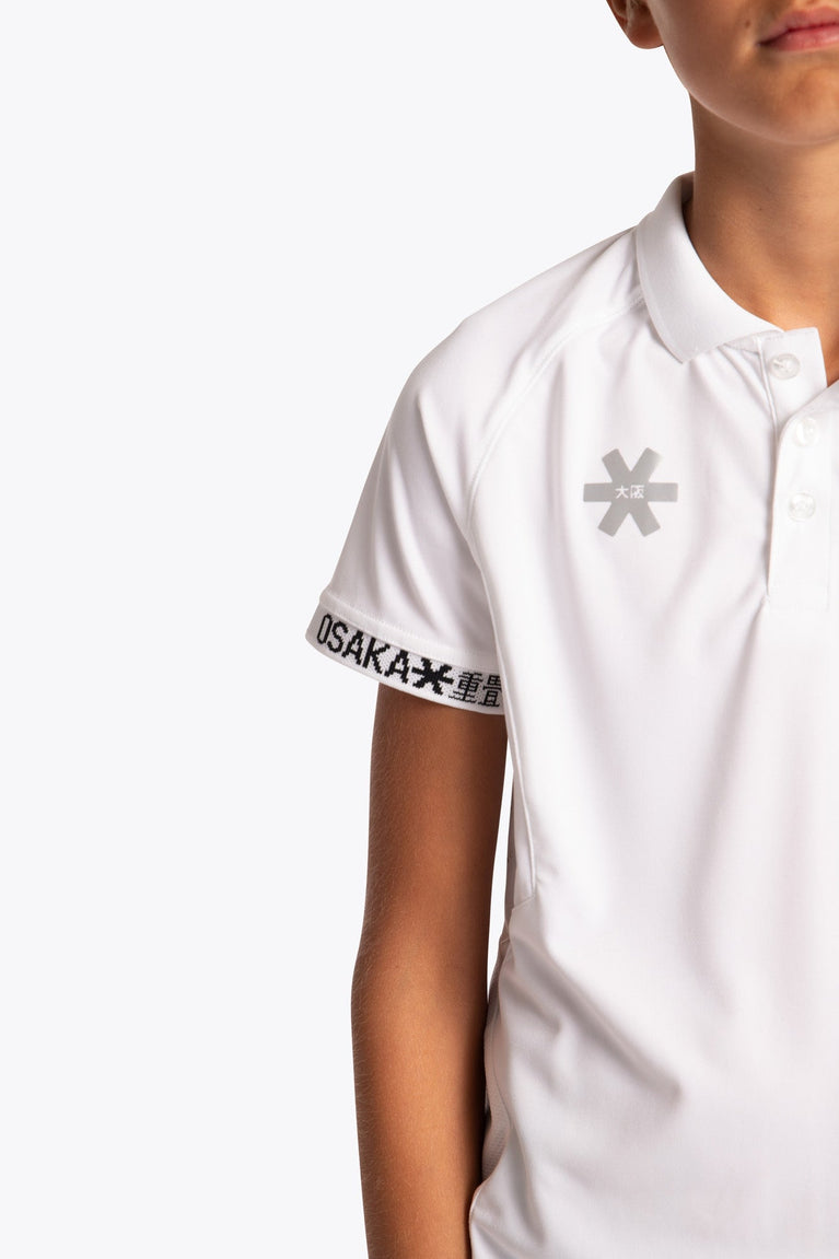 Osaka Kids Polo Jersey | White