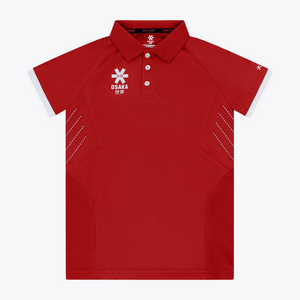 Osaka Kids Polo Jersey #Red
