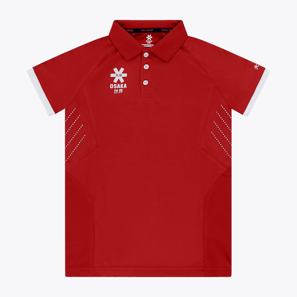 Osaka Kids Polo Jersey #Red