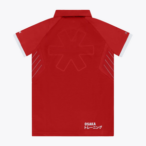 Osaka Kids Polo Jersey #Red
