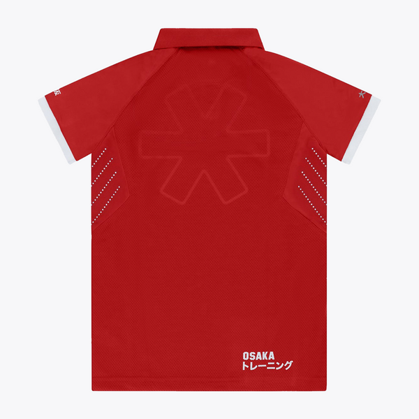 Osaka Kids Polo Jersey #Red
