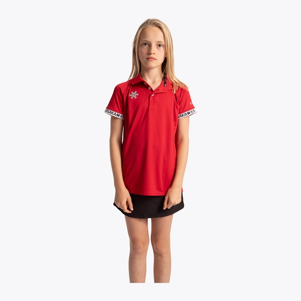 Osaka Kids Polo Jersey #Red