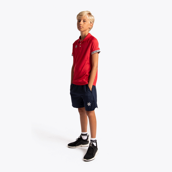 Osaka Kids Polo Jersey #Red