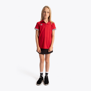 Osaka Kids Polo Jersey #Red