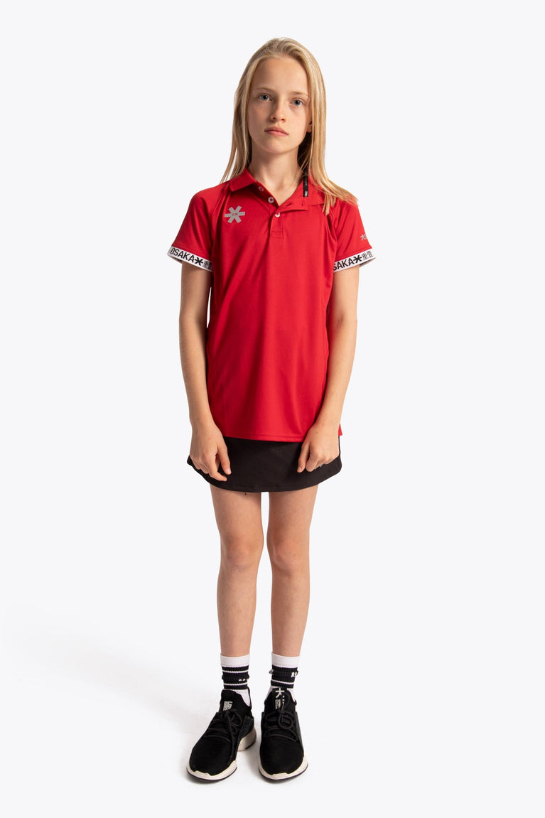 Osaka Kids Polo Jersey | Red