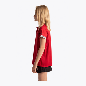Osaka Kids Polo Jersey #Red