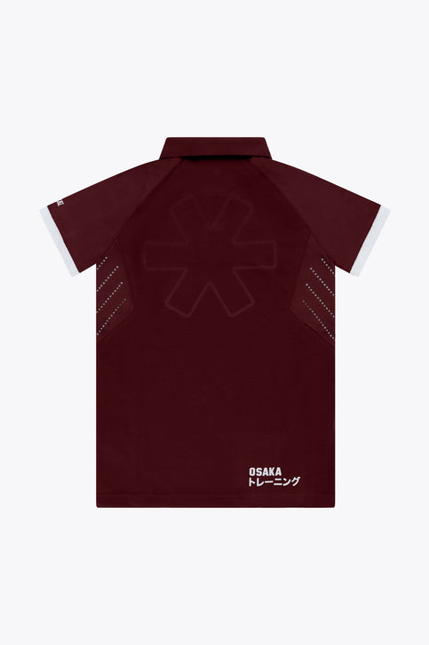 Osaka Kids Polo Jersey | Bordeaux
