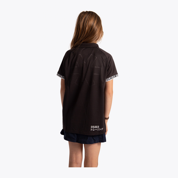 Osaka Kids Polo Jersey #Black