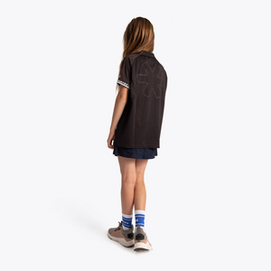 Osaka Kids Polo Jersey #Black