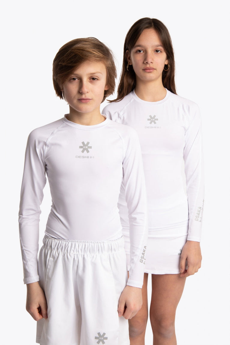 Osaka Kids Baselayer Top | White