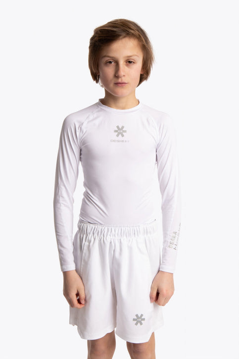 Osaka Kids Baselayer Top | White