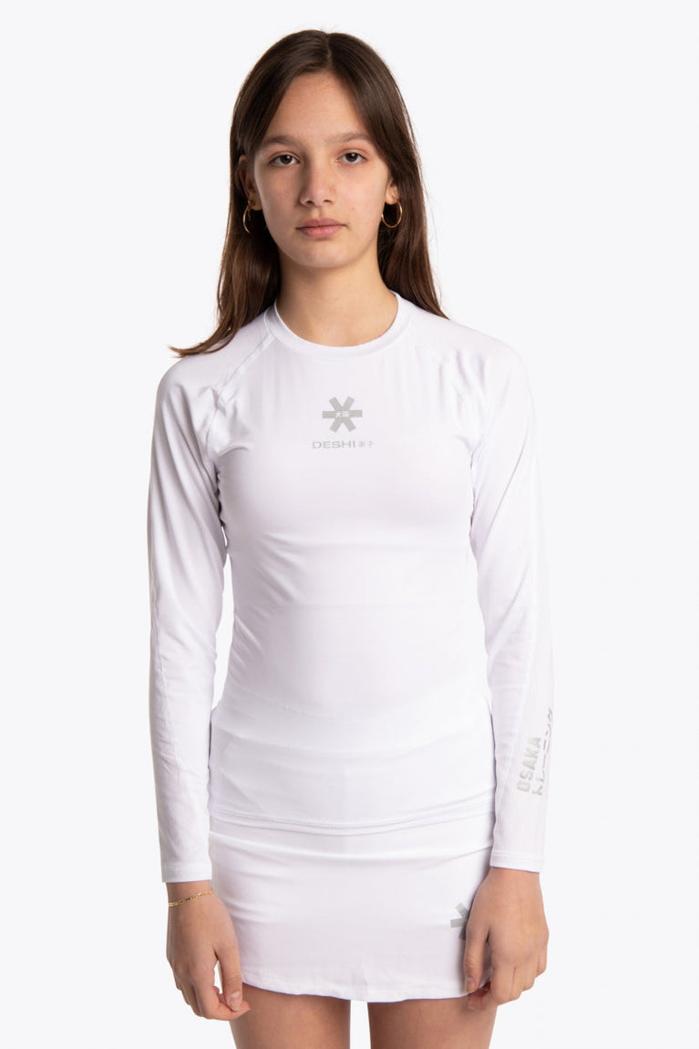 Osaka Kids Baselayer Top | White