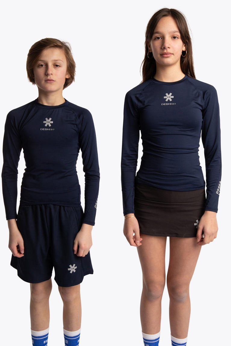 Osaka Kids Baselayer Top | Navy