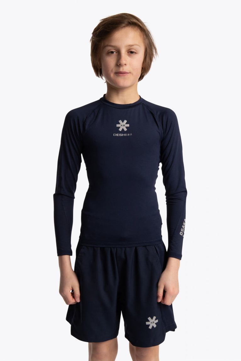 Osaka Kids Baselayer Top | Navy