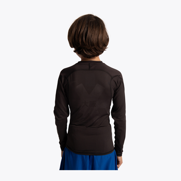 Osaka Kids Baselayer Top #Black