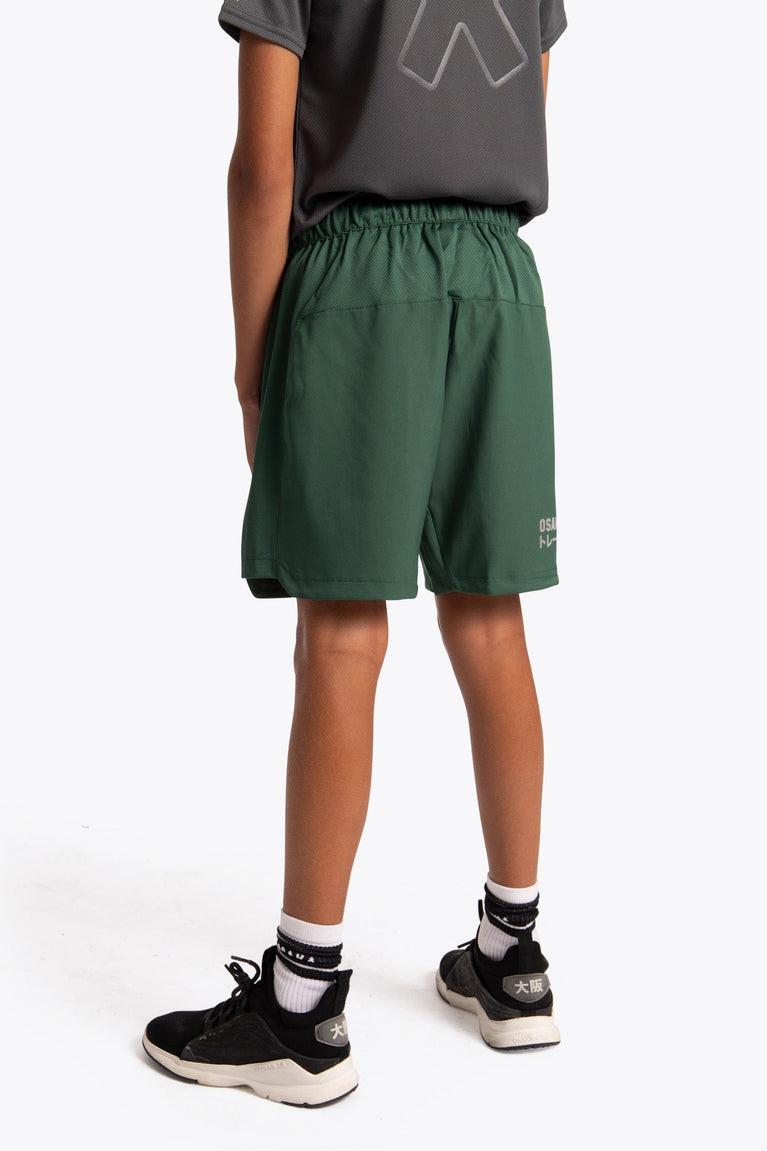 Osaka Kids Training Short | Dark Green