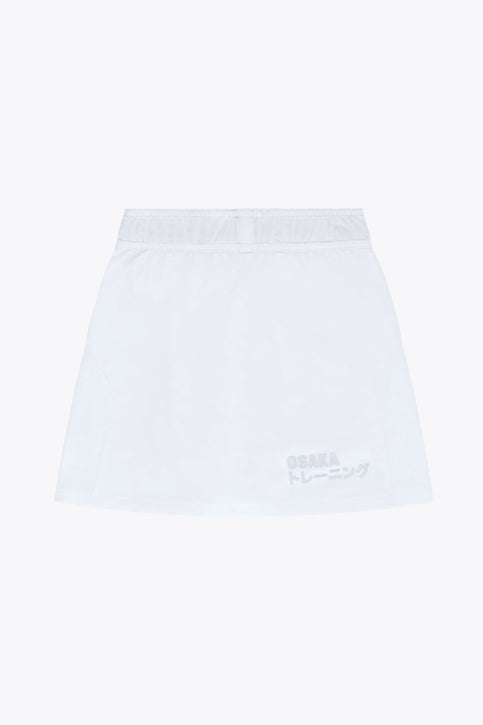 Osaka Kids Training Skort | White
