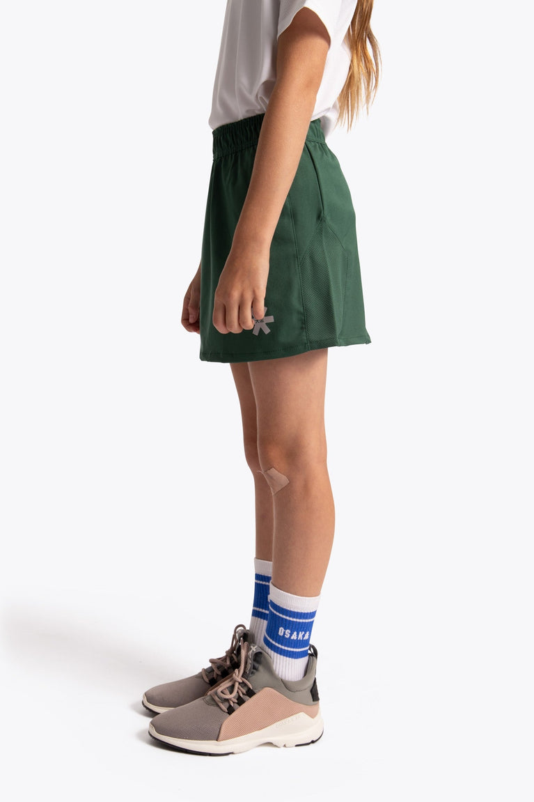 Osaka Kids Training Skort | Dark Green