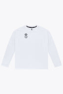 Osaka Kids Training Tee Long Sleeve | White