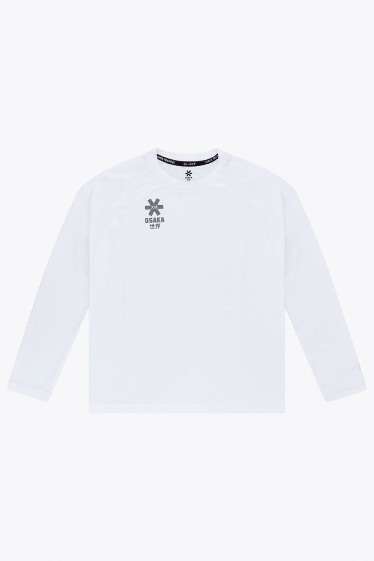 Osaka Kids Training Tee Long Sleeve | White