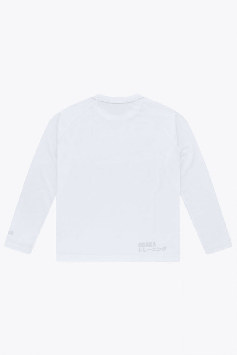 Osaka Kids Training Tee Long Sleeve | White