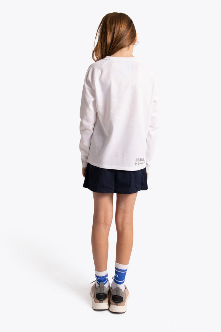Osaka Kids Training Tee Long Sleeve | White
