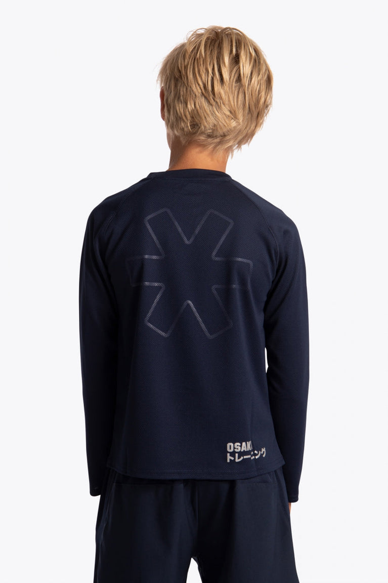 Osaka Kids Training Tee Long Sleeve | Navy